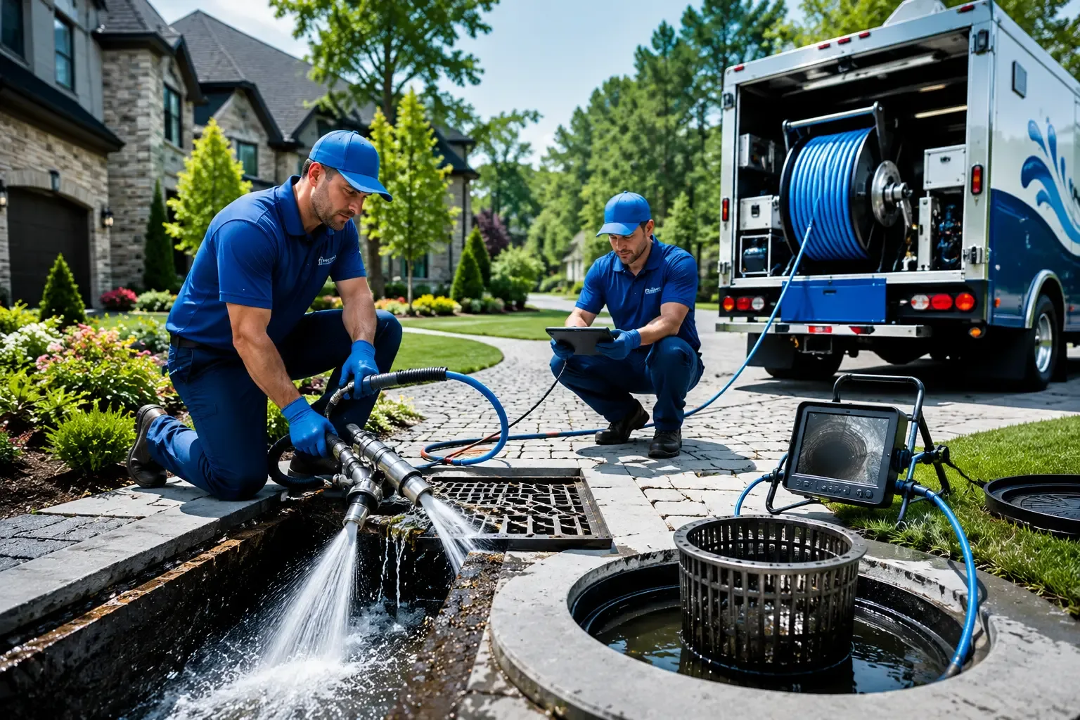 Local outdoor drain cleaning professionals in Bloomsburg, PA